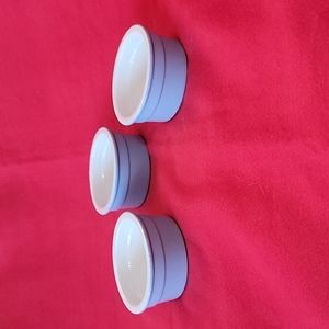 Lot of 3 Regas Ramekins 3 1/2" x 1 1/2"
